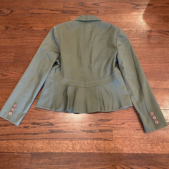 Womans khaki blazer - Picture 4 of 10